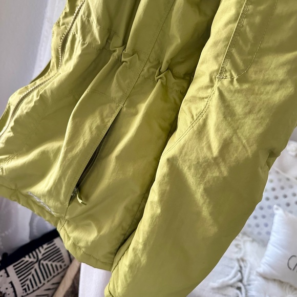 Eddie Bauer Women’s Windfoil Parka Green Winter Jacket Small New - Picture 10 of 14